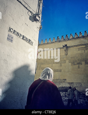 Ammirando la Mezquita Foto Stock