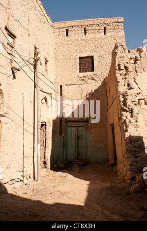 Elk207-2445v Oman, Nizwa, città vecchia, casa Foto Stock