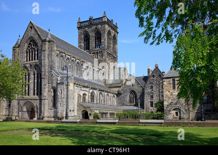 Abbazia di Paisley, vicino a Glasgow, Renfrewshire, Scotland, Regno Unito Foto Stock