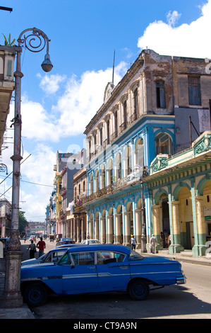 Auto d'epoca, La Havana, Cuba Foto Stock