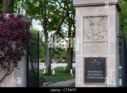 Beverly cimitero nazionale, Beverly, new jersey Foto Stock