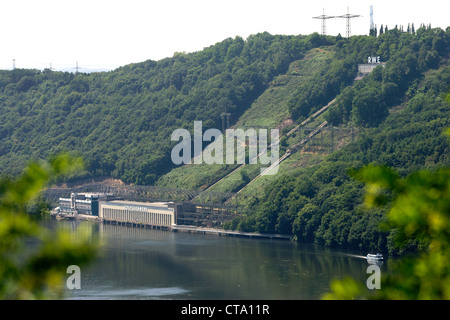 Herdecke, RWE pompato impianto di magazzinaggio sul Hengsteysee Foto Stock