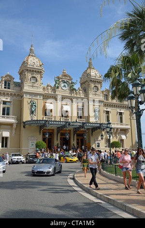 Il Casinò di Monte Carlo, Place du Casino, Monte Carlo, il Principato di Monaco Foto Stock