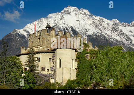 Forst Castello, nei pressi di Merano, Val Venosta, Alto Adige, Trentino Alto Adige, Italia Foto Stock