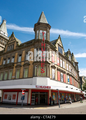 T.J.Hughes store retail in Liverpool Regno Unito Foto Stock