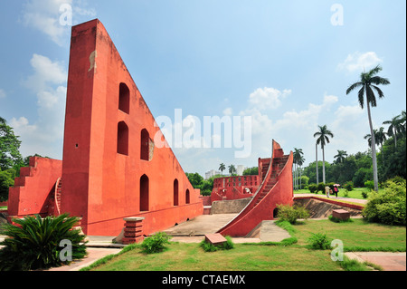 Osservatorio, Jantar Mantar, New Delhi, Delhi, India Foto Stock