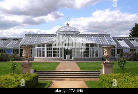 Conservatorio a Chiswick House Gardens LONDRA Foto Stock