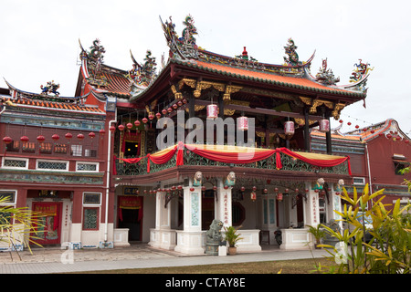 Il tempio Cinese nella storica città di George Town, stato di Penang e isola, Malaysia, sud est asiatico Foto Stock