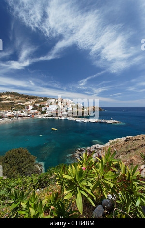 Spiaggia balneare, Bali, Prefettura di Rethimno, Creta, Grecia Foto Stock