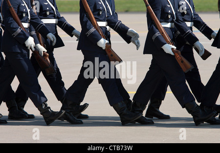 Il battaglione di guardia della Bundeswehr Foto Stock