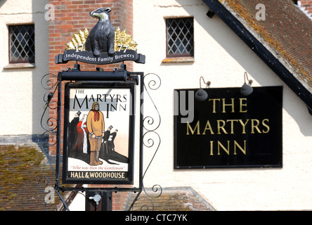 I martiri Inn, Tolpuddle, Dorset, Gran Bretagna, Regno Unito Foto Stock