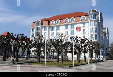 Lo Sheraton hotel di Sopot il main beach resort accanto a Danzica, Polonia Foto Stock