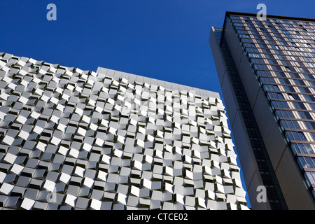 Charles Street Car Park, Sheffield South Yorkshire. Gli architetti e gli Alleati Morrison. Soprannominato "l'Cheesegrater '. Foto Stock