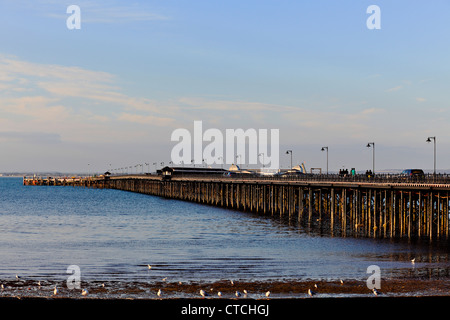 4151. Il Molo, Ryde, Isle of Wight, Regno Unito Foto Stock