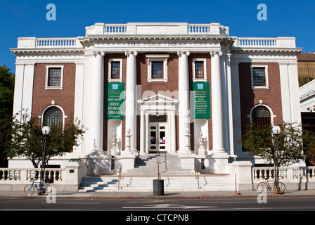 New Haven Free Public Library, New Haven, Connecticut, Stati Uniti d'America Foto Stock