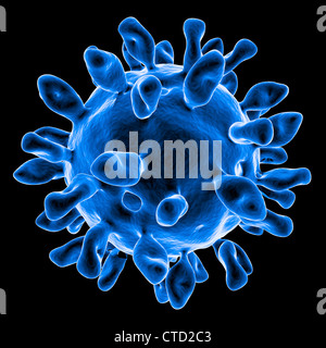 Virus di afta epizootica Foto Stock