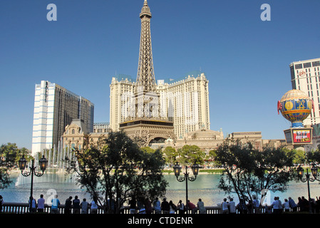 Il Paris Las Vegas Hotel a Las Vegas, Nevada, STATI UNITI D'AMERICA Foto Stock