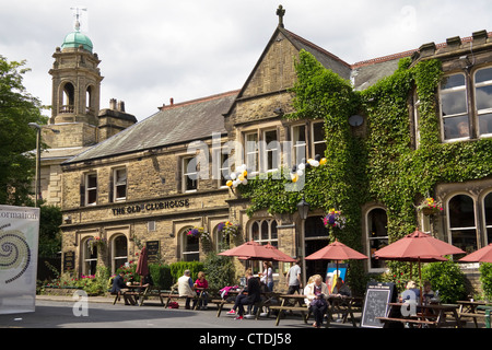 Vecchio Clubhouse in Buxton Derbyshire England Regno Unito Foto Stock