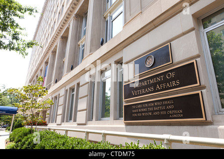 Noi reparto degli affari di veterani headquarters - Washington DC, Stati Uniti d'America Foto Stock