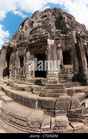 Tempio Bayon in Angkor Thom, Cambogia Foto Stock