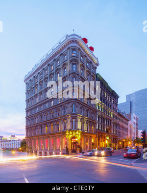 Hotel Place d'armes, Vieux Montréal Foto Stock