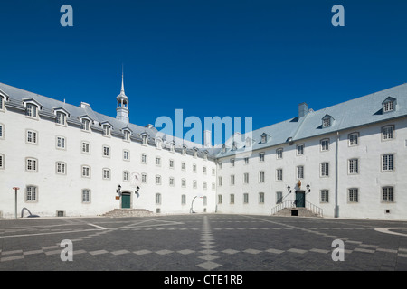 Cortile interno Séminaire de Quebec City Foto Stock