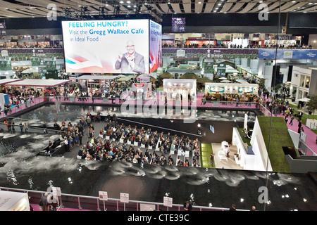 Vista generale del 2012 Ideal Home Show mostra di Earls Court di Londra Foto Stock