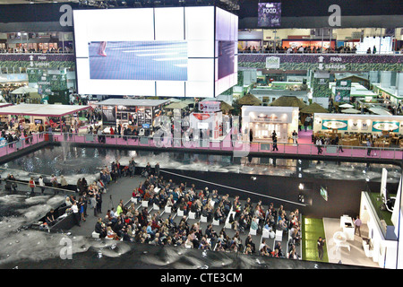 Vista generale del 2012 Ideal Home Show mostra di Earls Court di Londra Foto Stock