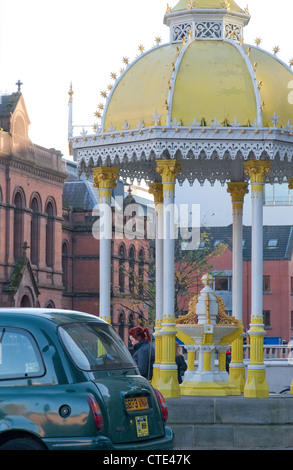 Fontana di victoria a Belfast Irlanda del Nord Foto Stock