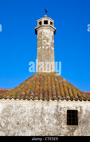 Il Camino tradizionale in Castro Verde, Alentejo, Portogallo. Foto Stock