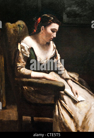 La lettera del 1865 da Camille Corot Francese Parigi 1796-1875 Francia Foto Stock