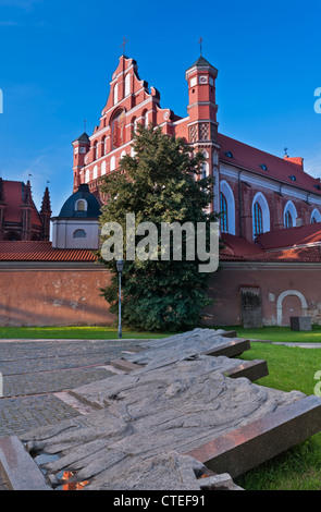 Bernardino Chiesa Vilnius Lituania Foto Stock