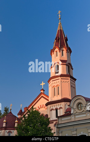 St Nicholas Chiesa Russa Ortodossa Vilnius Lituania Foto Stock