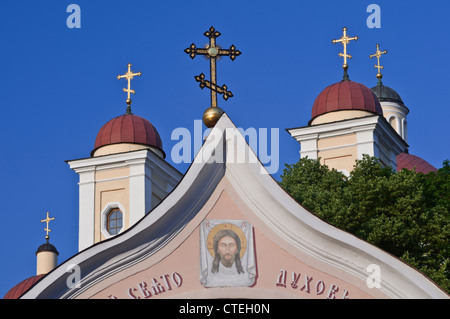 Chiesa Russa Ortodossa dello Spirito Santo Vilnius Lituania Foto Stock