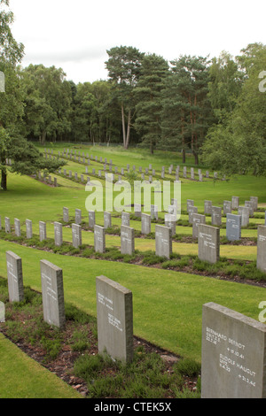 Cimitero tedesco Cannock Staffordshire REGNO UNITO Foto Stock