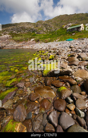 Piccola insenatura sulla penisola di Beara in West Cork; nella contea di Cork, Irlanda Foto Stock