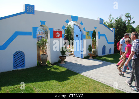 Padiglione tunisino a Floriade 2012, world horticultural expo Venlo Paesi Bassi Foto Stock