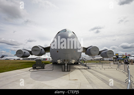 Farnborough International Airshow di boeing C-17A Globemaster III Foto Stock