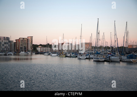 Marina di Nettuno, Ipswich, Suffolk, Inghilterra Foto Stock