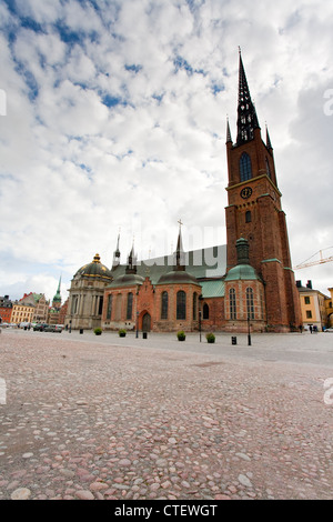 Riddarholmskyrkan - chiesa dei Cavalieri - a Stoccolma, Svezia Foto Stock