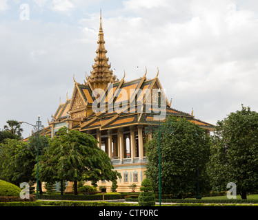 Moonlight Pavilion nel Palazzo Reale di Phnom Penh Cambogia Foto Stock