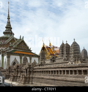 Il Grand Palace a Bangkok, in Thailandia Foto Stock