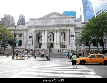 Biblioteca Pubblica di New York Foto Stock