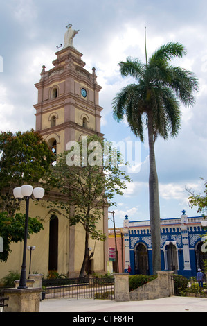 Catedral de Santa Iglesia, Camagüey, Cuba Foto Stock