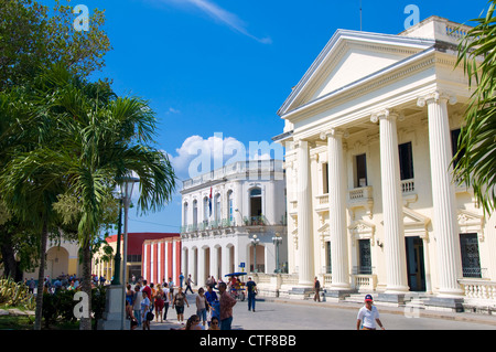 Edifici Coloniali, Santa Clara, Cuba Foto Stock