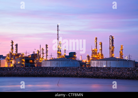 Saltend opere chimiche da Troon Havon vicino a Paolo, East Yorkshire. Foto Stock