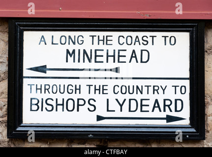 West Somerset Railway, Watchet, West Somerset Foto Stock