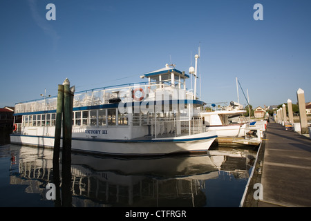 Il Municipal Marina in Sant'Agostino Florida Foto Stock