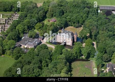 I Paesi Bassi, Nederhorst den Berg, antenna. Castello Nederhorst. Foto Stock