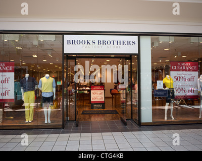 Brooks Brothers store ingresso anteriore Foto Stock